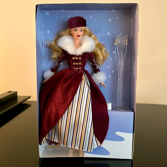 Barbie Other - Beautiful Barbie Victorian Ice Skater Doll Special Edition Mattel